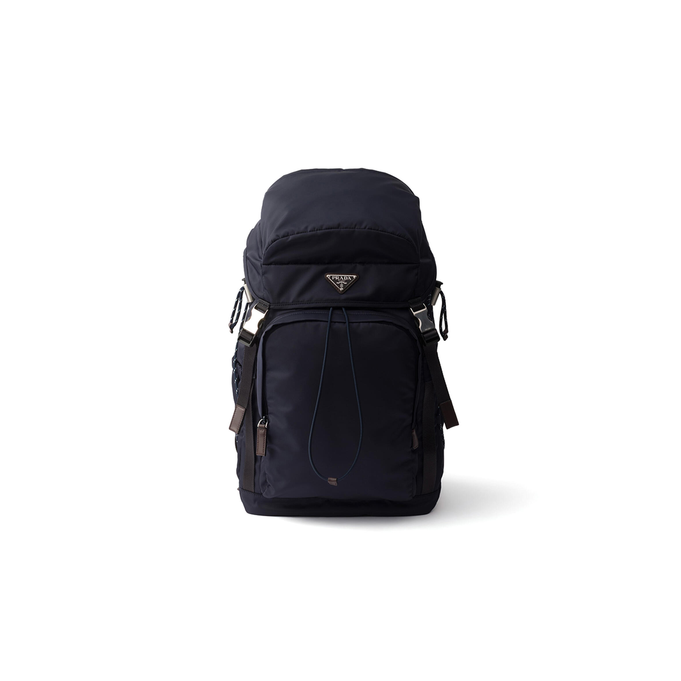 PRADA SPEEDROCK RE-NYLON AND LEATHER BACKPACK 2VZ123 (46*28*22cm)